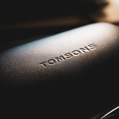 leather logo mockup